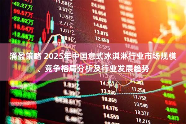 涌盈策略 2025年中国意式冰淇淋行业市场规模、竞争格局分析及行业发展趋势